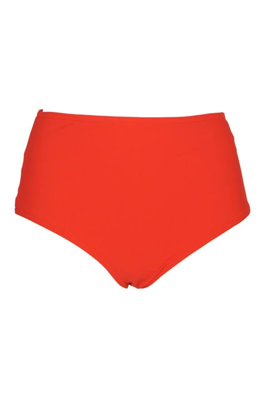 NEUHEITEN Basic High-Waist Höschen Rot Schlussverkauf