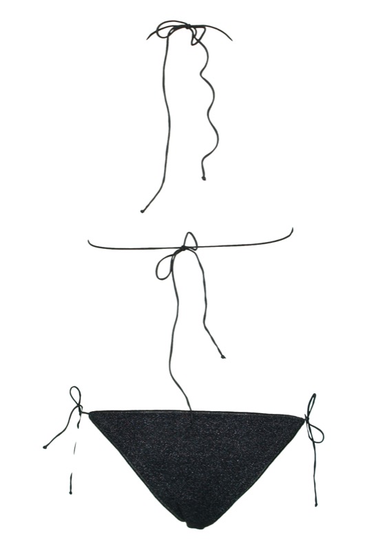 NEUHEITEN Lumière Padded Triangel Bikini schwarz Kostenloser Versand