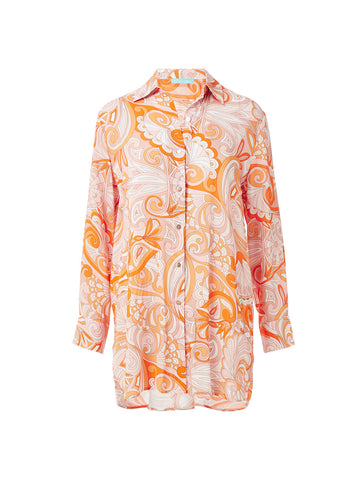 NEUHEITEN Paige Hemd Mirage Orange Super Sparpreis