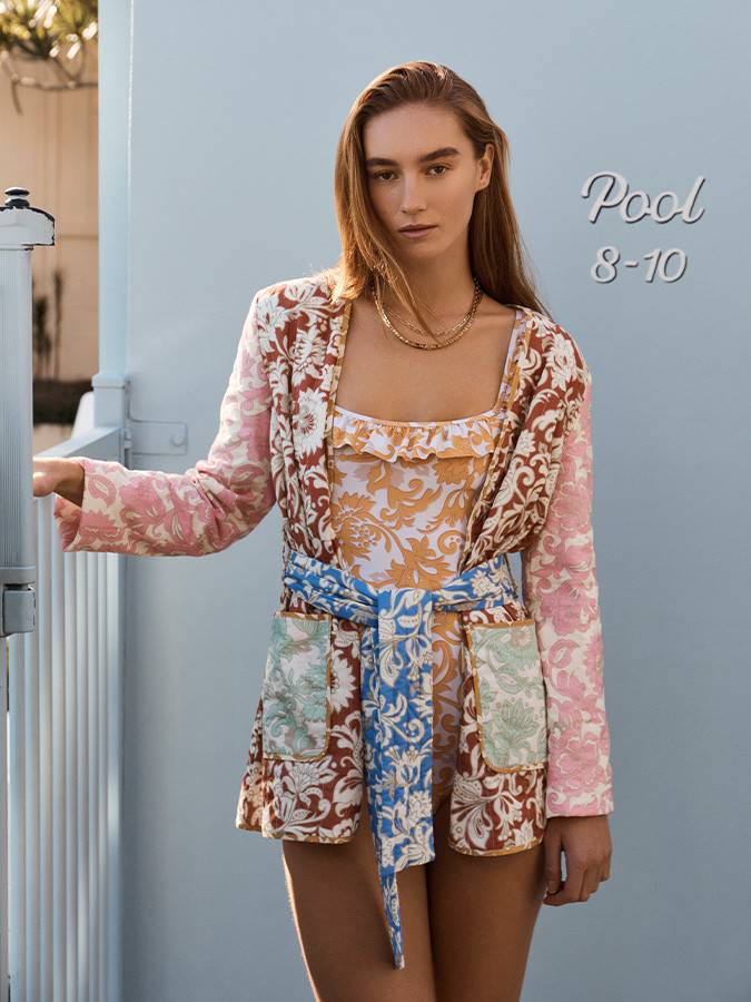 RESORTWEAR Folk Spliced Jacke Bis zu 55% Rabatt