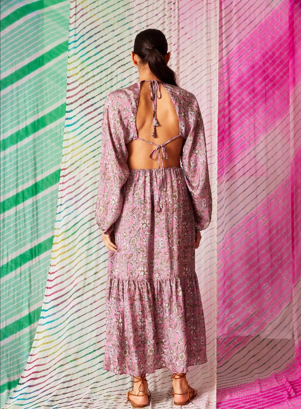 NEUHEITEN Carmen Kleid Pink Lily Black Friday Preise