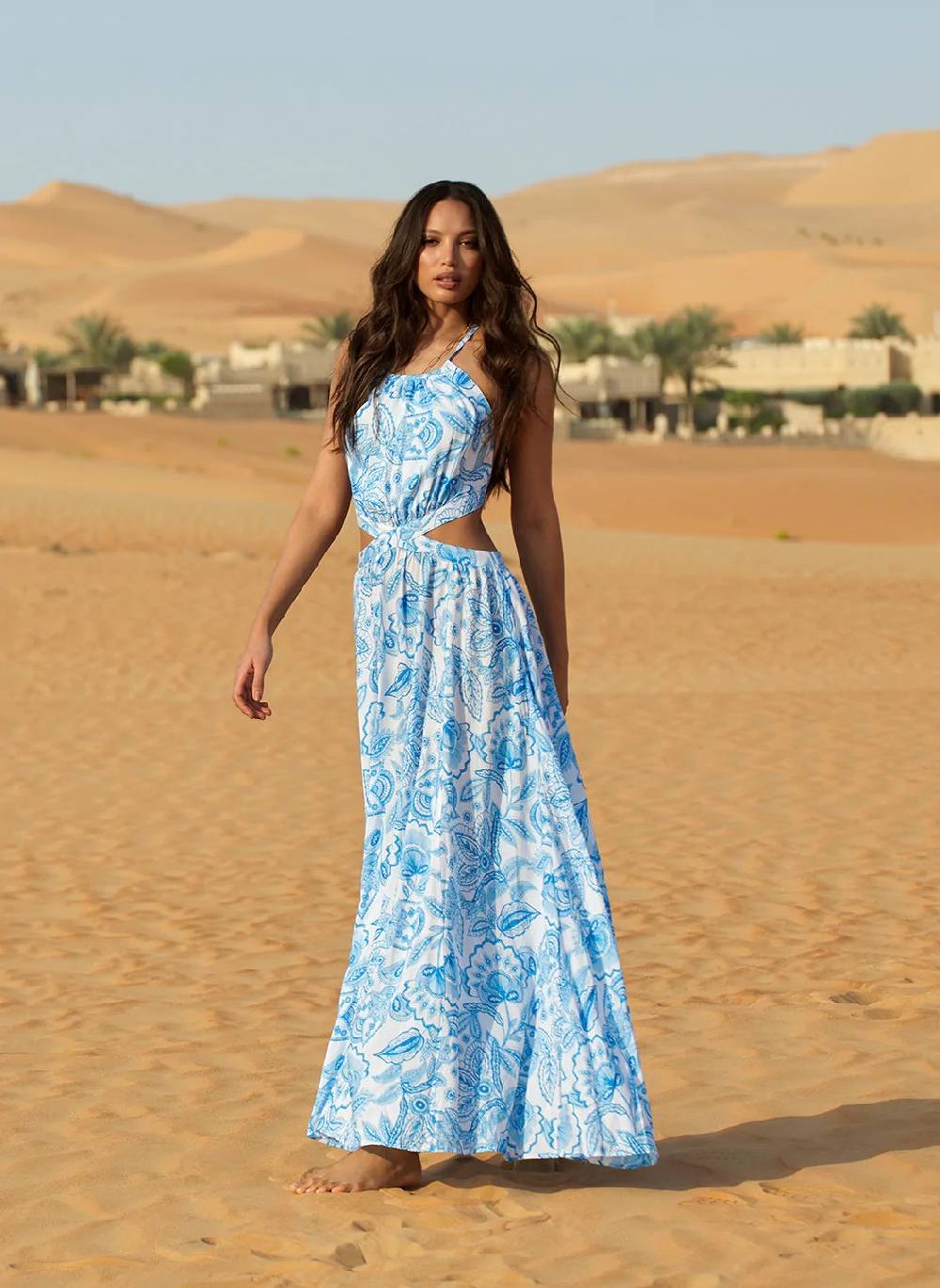 NEUHEITEN Arabella Maxikleid Ceramic Vatertagsangebot