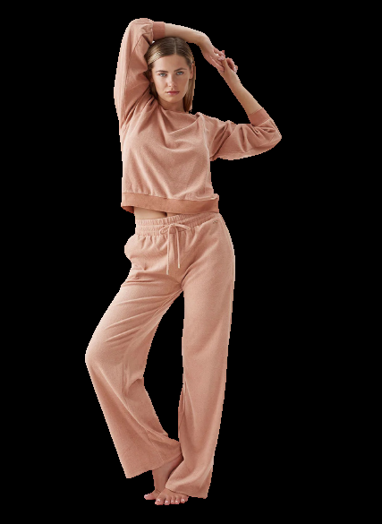 RESORTWEAR Betty Hose Tan Zeitlich begrenztes Angebot