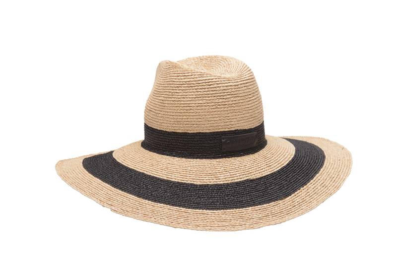 ACCESSOIRES Scirocco Hut Natur/Schwarz Bis zu 55% Rabatt