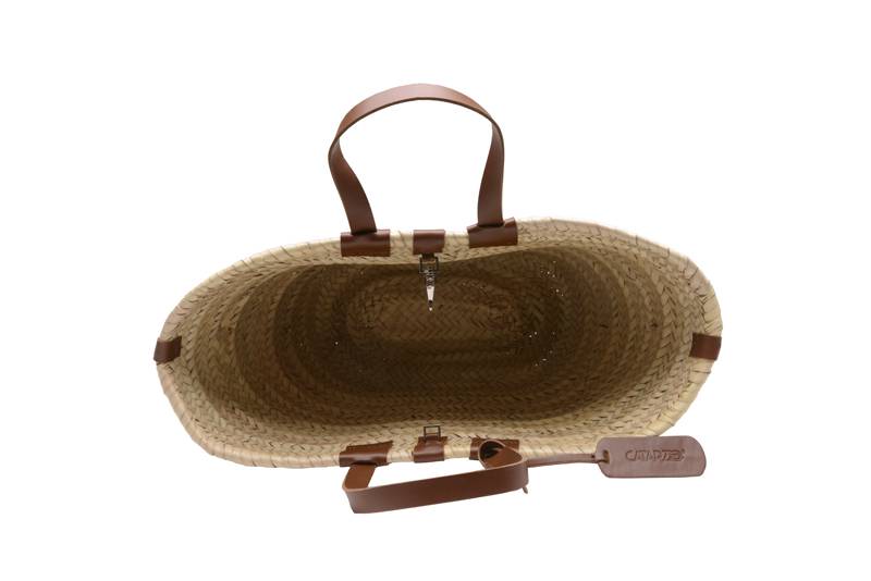 ACCESSOIRES Greta Korb Natur/Braun Discount Store für neue Produkte
