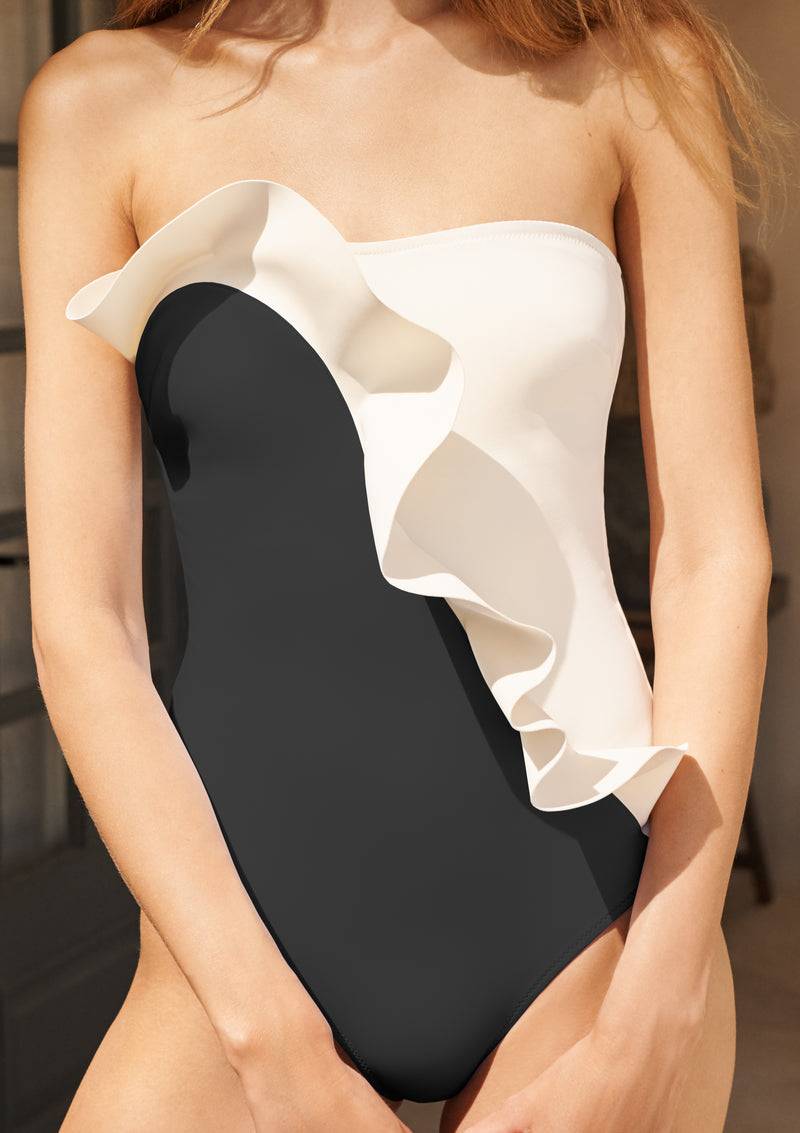 NEUHEITEN Pavana Badeanzug Black/Creme zollfrei