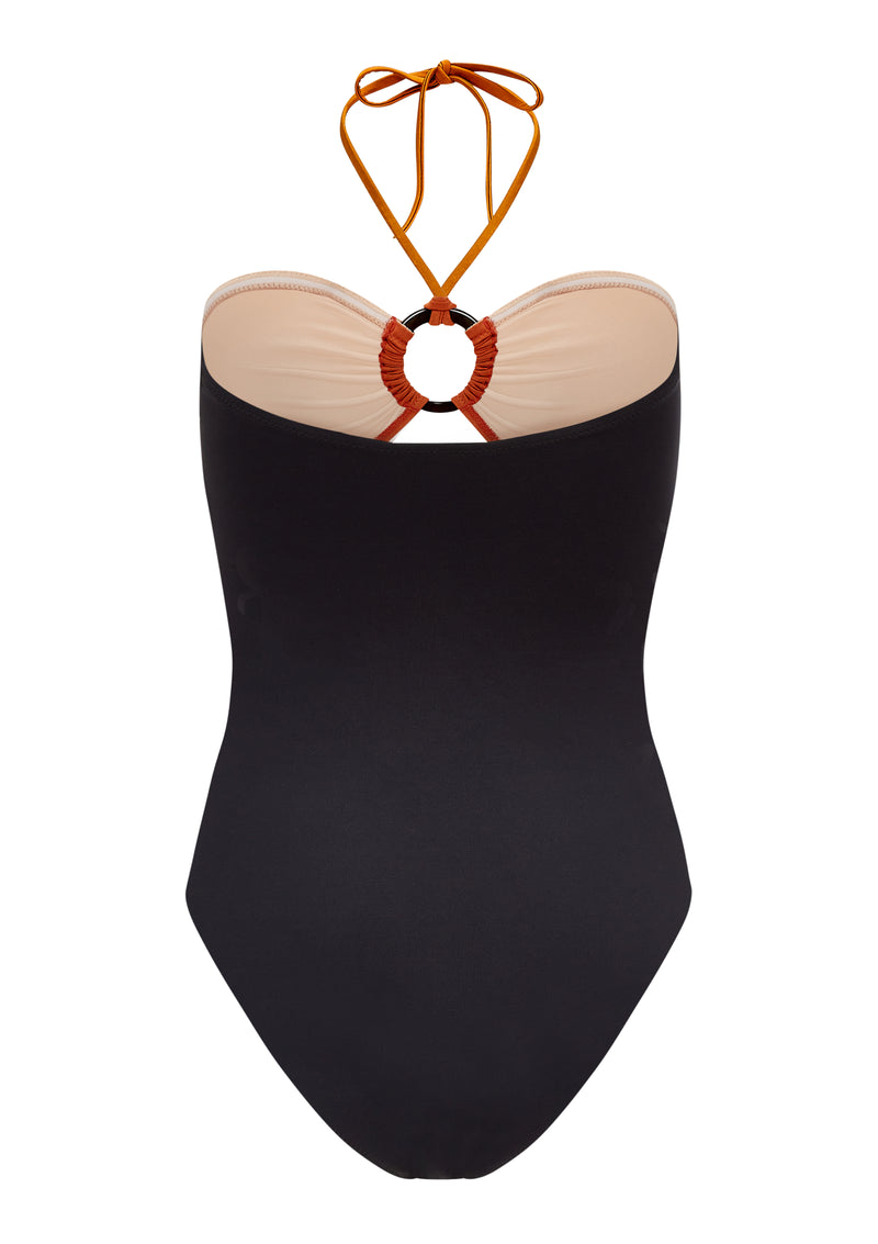 NEUHEITEN Rao Badeanzug Amber/Black/Creme Rabatte dieses Monats