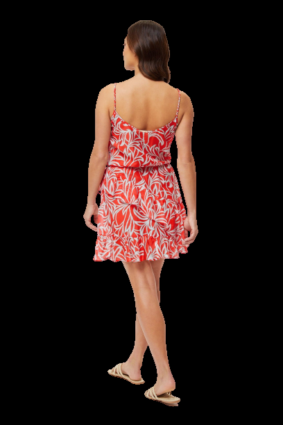 NEUHEITEN Coral Gardens Minikleid Günstiger Verkauf