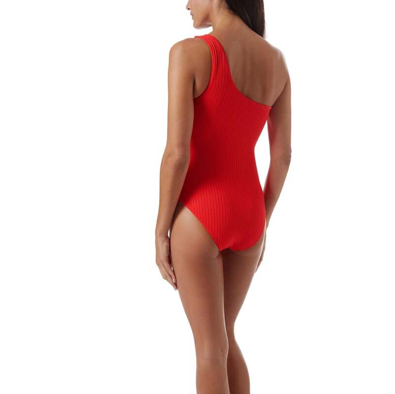 NEUHEITEN Palermo Padded Badeanzug Red Ribbed Großer Ausverkauf