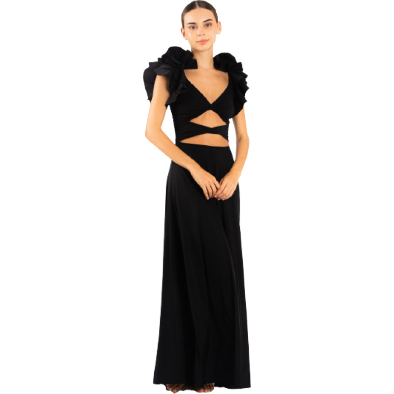 NEUHEITEN Calamari Bodykleid Schwarz Flash Sale