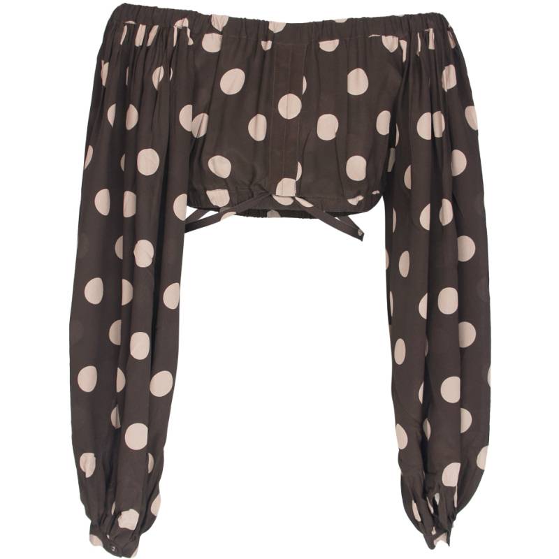 RESORTWEAR Blake Top Dot Coffee Valentinstagsangebot