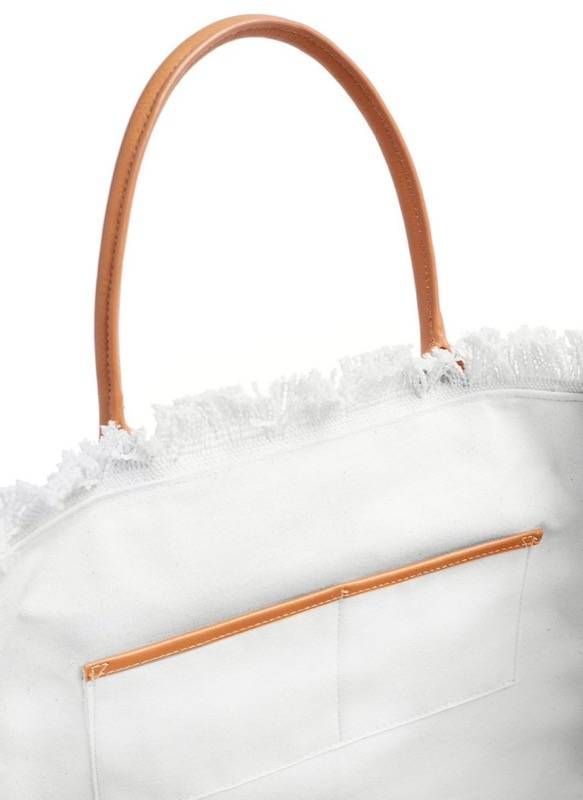 ACCESSOIRES Cap Ferrat Tote Weiß Sonderangebote