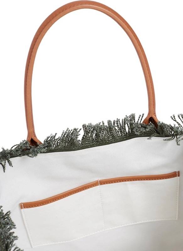 ACCESSOIRES Cap Ferrat Tote Olive Riesige Ersparnisse