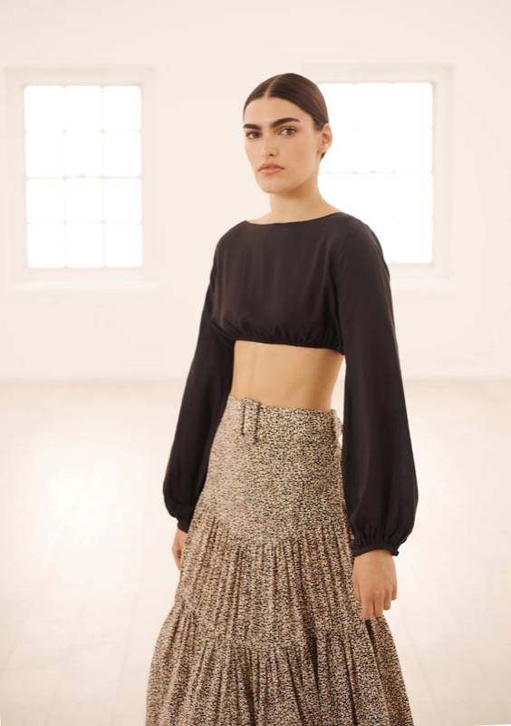 RESORTWEAR Bella Top Nero Wochenangebot