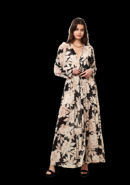 NEUHEITEN Talia Kleid Belikka Schwarz Letzter Tag