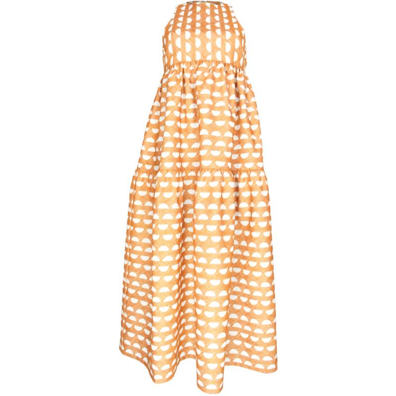 NEUHEITEN Genevieve Kleid Persimmon Sonderangebot der Fabrik
