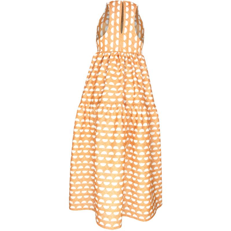 NEUHEITEN Genevieve Kleid Persimmon Sonderangebot der Fabrik