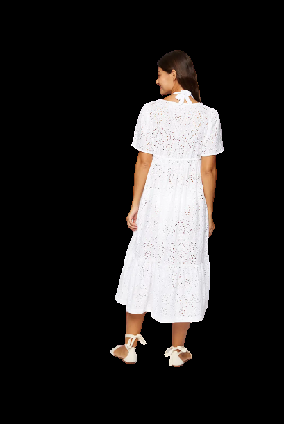 NEUHEITEN Island White Midi Tunika Super Rabatt