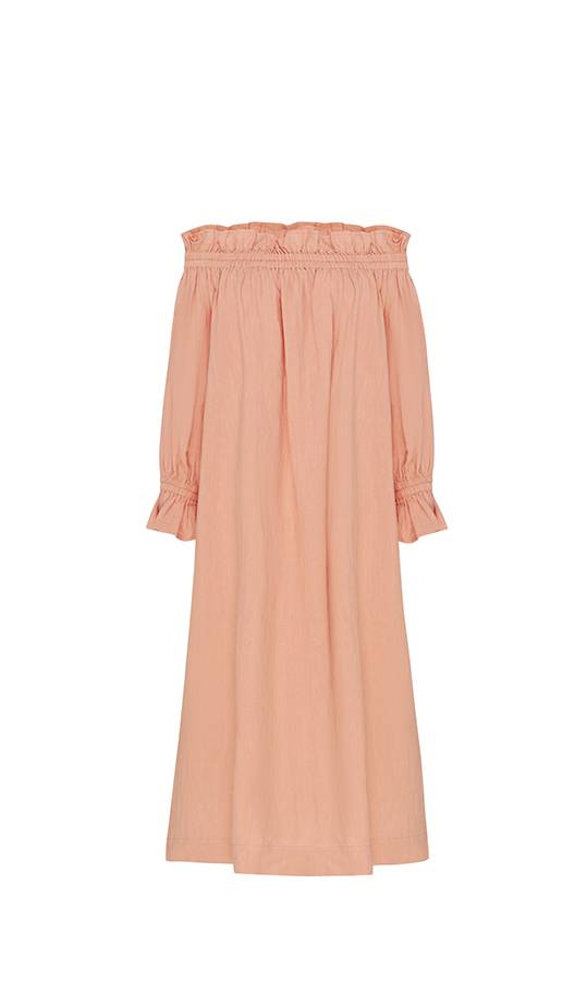 NEUHEITEN Spalla Maxikleid Watermelon 50% Rabatt mit kostenlosem Versand