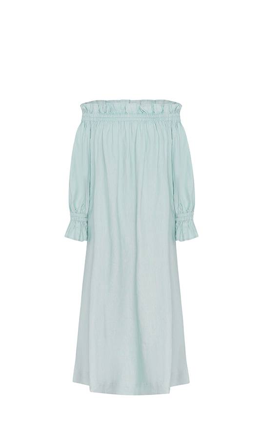 NEUHEITEN Spalla Maxikleid Eau De Vie Clearance-Verkauf