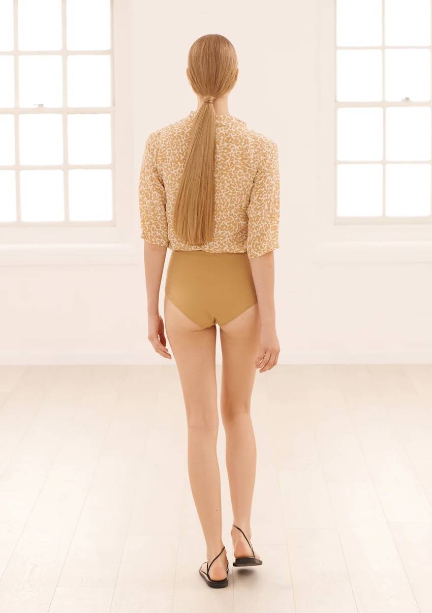 RESORTWEAR Diana Bluse Dotty Sand Muttertagsangebot