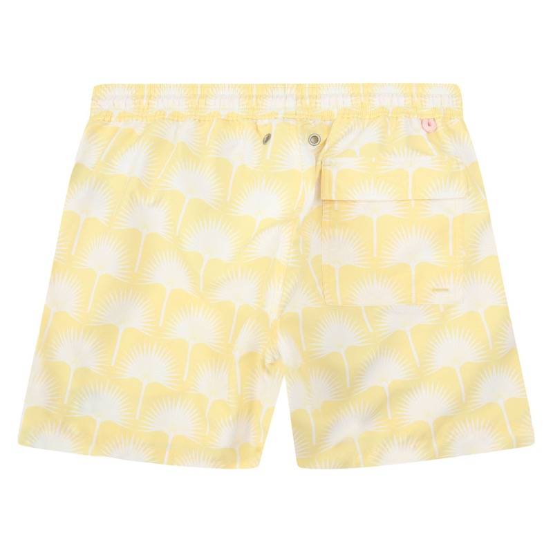 HERREN Badehose Palme in gelb Bis zu 60% Rabatt