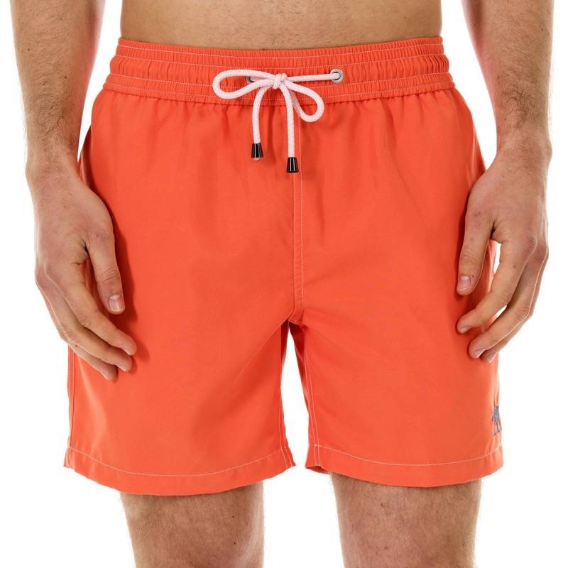 HERREN Badehose in orange Vierteljährliche Förderung