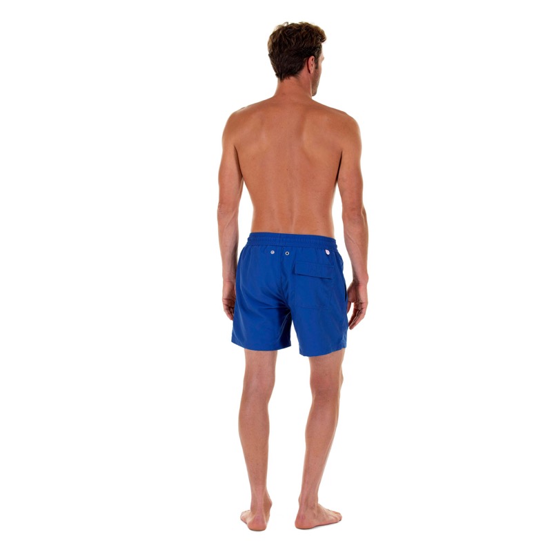 HERREN Badehose in regatta-blau Fabrikladen