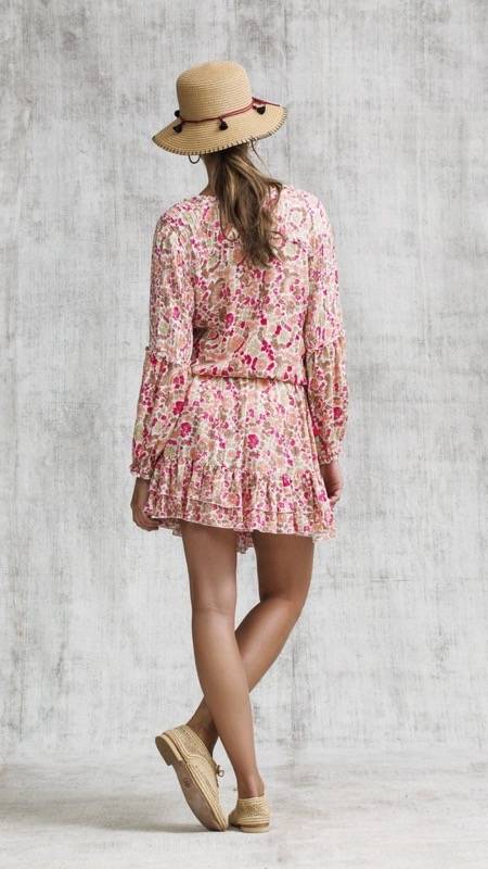 SALE Ilona Minikleid in Pink Yvonne Fabrikverkauf