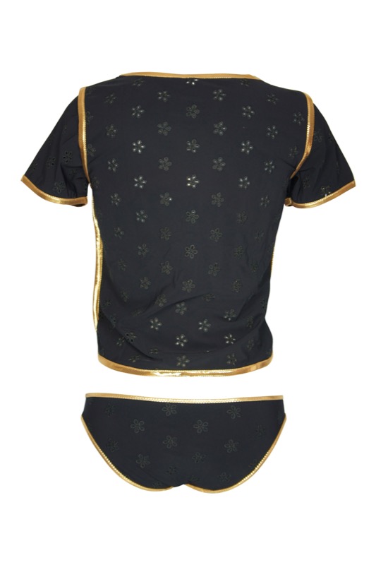 SALE Surfrider Beach Top mit Bikini Slip Black Online Shopping