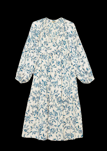 SALE Jaya Birdsong Kleid Off-White