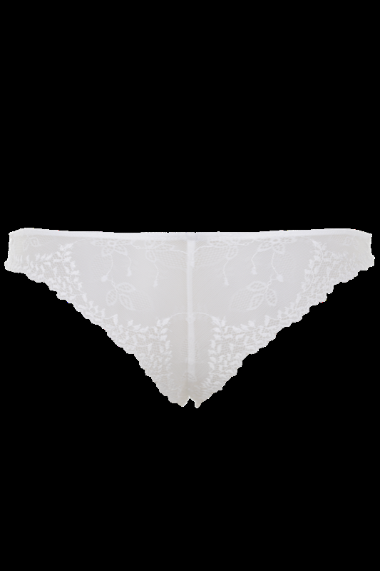 LINGERIE Acapulco String aus Spitze in Off-White Zeitbegrenzte Promotion