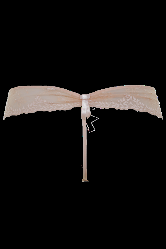 LINGERIE Amalfi G-String aus Spitze in Puder Fabrikladen