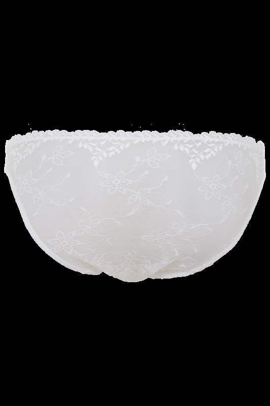LINGERIE Atlanta Slip aus Spitze in Off-White Outlet