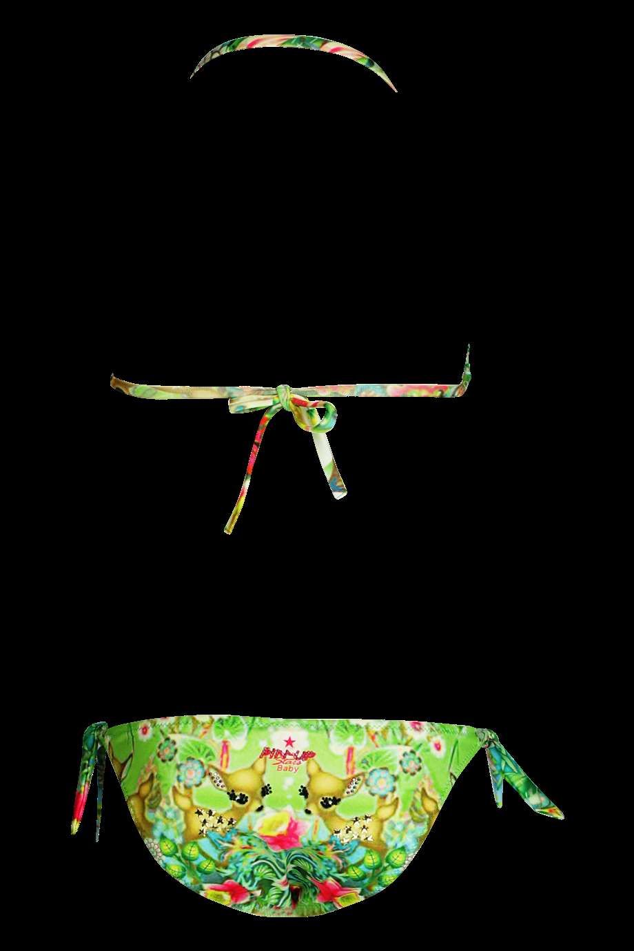 KINDER Baby Bikini Bambi in grün Online