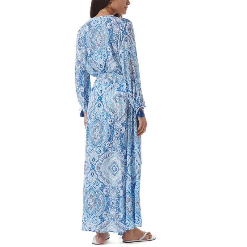 SALE Gabby Mantel Paisley Blue Preisnachlass
