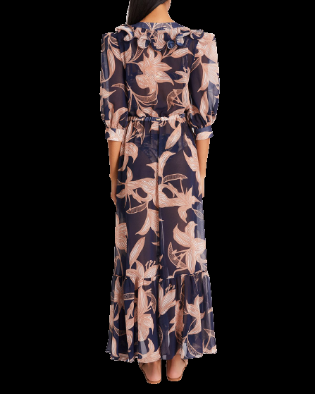 SALE Stargazer Tie-Front Kleid Valentinstagsangebot