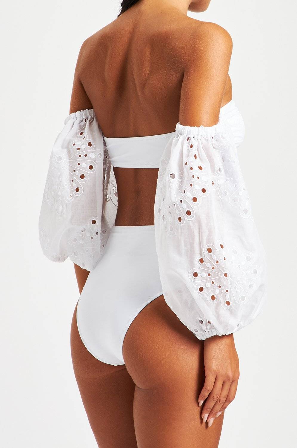 SALE Valentina Padded Bikini Weiß Zeitlich begrenztes Angebot