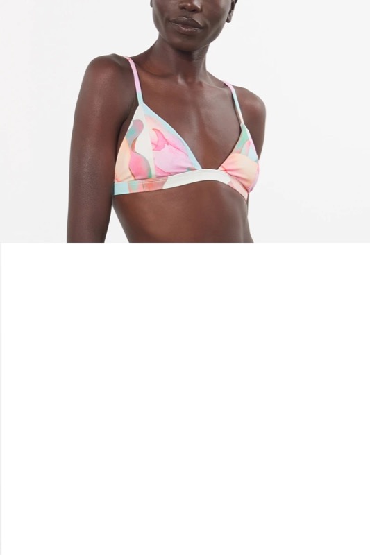 SALE Astrid Triangel Bikini Pink Multi Online Shopping
