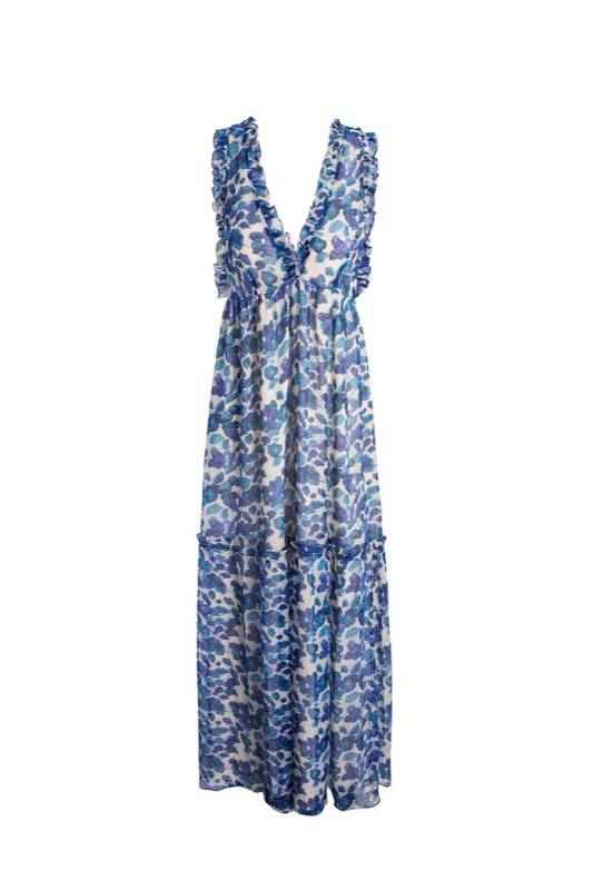 SALE Florales Maxikleid aus Seide Bestseller