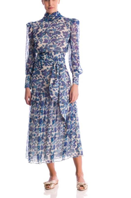 SALE Florale Bluse aus Seide Räumungsverkauf