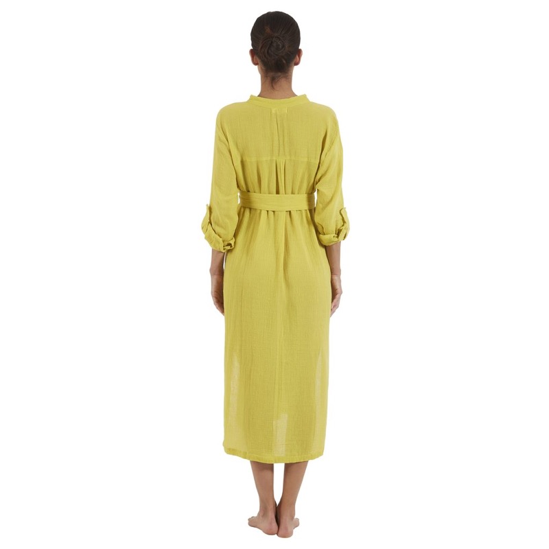 SALE Oku Kaftan Gelb VIP-Rabatte