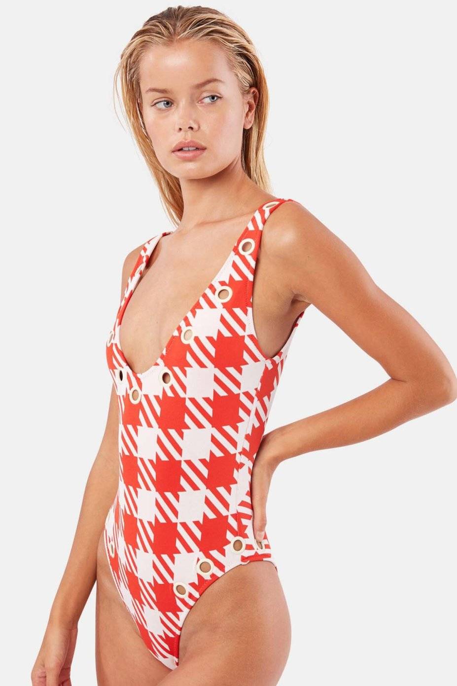 SALE Michelle Badeanzug in orange Bis zu 60% Rabatt
