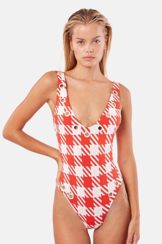 SALE Michelle Badeanzug in schwarz Sonderangebot der Fabrik