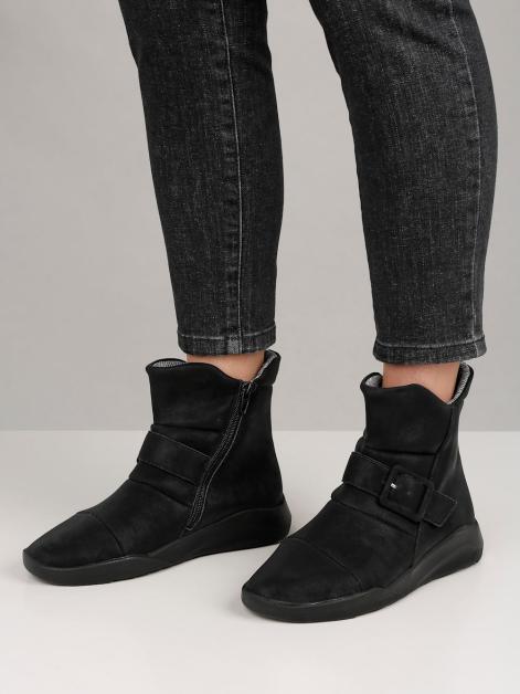 Naturläufer Stiefelette mit auswechselbarer Textileinlage Artikelnummer: 1906602 Kostenlose Rückgabe