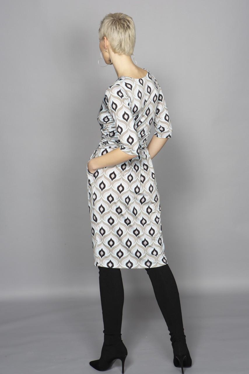 Marivie Boss, I need more money peacock feather rosé Dress Zeitlich begrenztes Angebot