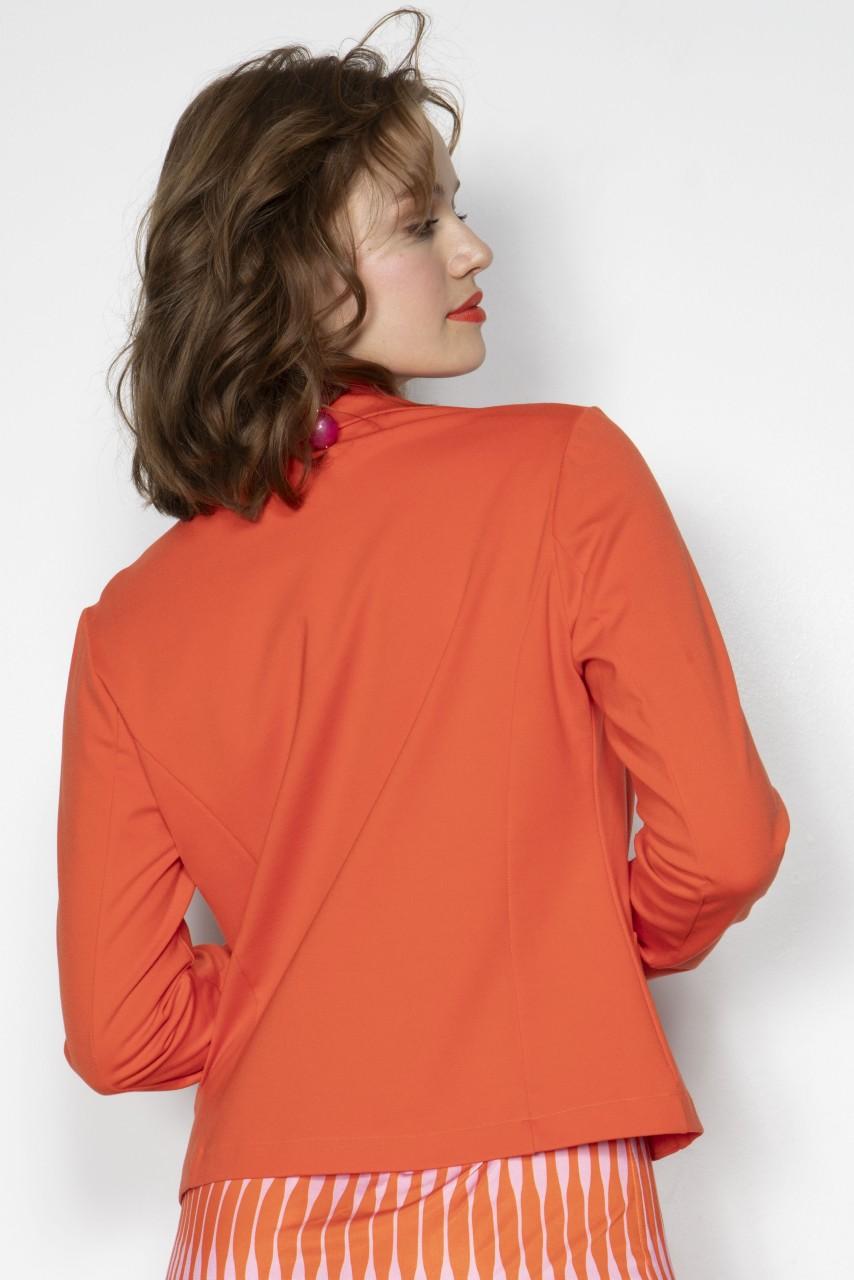Marivie Blazer short orange Blazer Begrenzte Freigabe