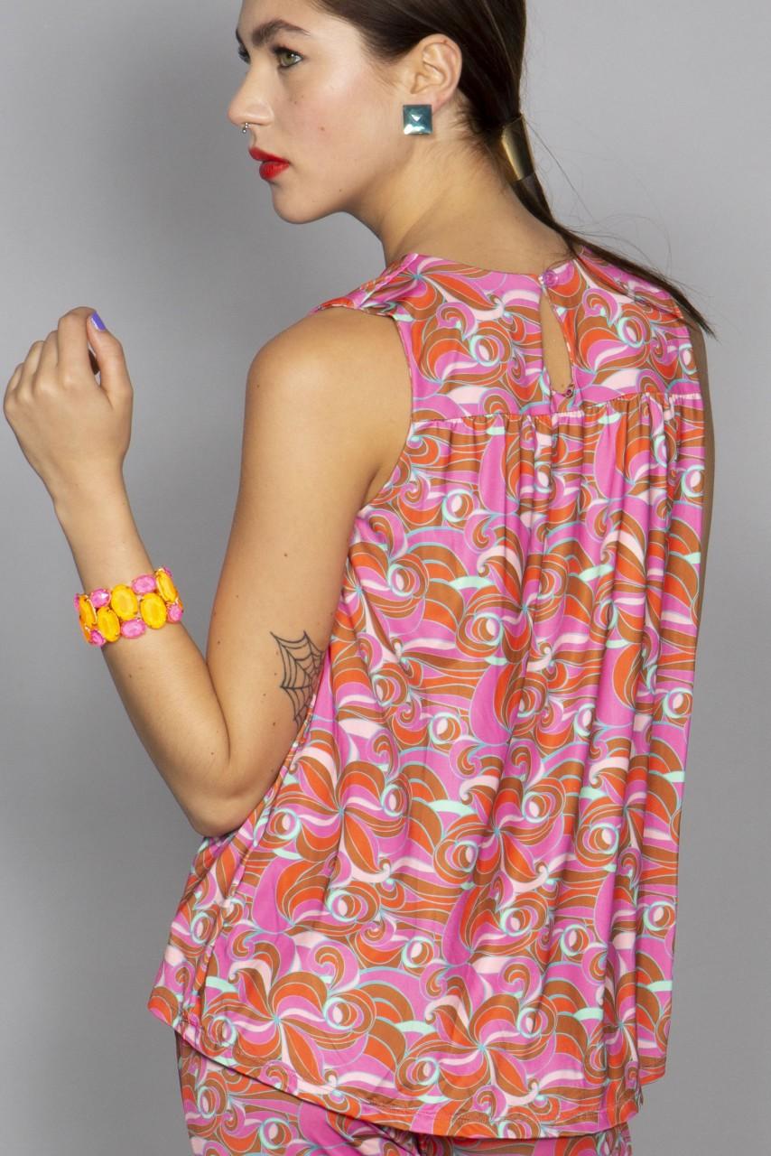 Marivie Superduper pucci pink Oberteil 50% Rabatt mit kostenlosem Versand