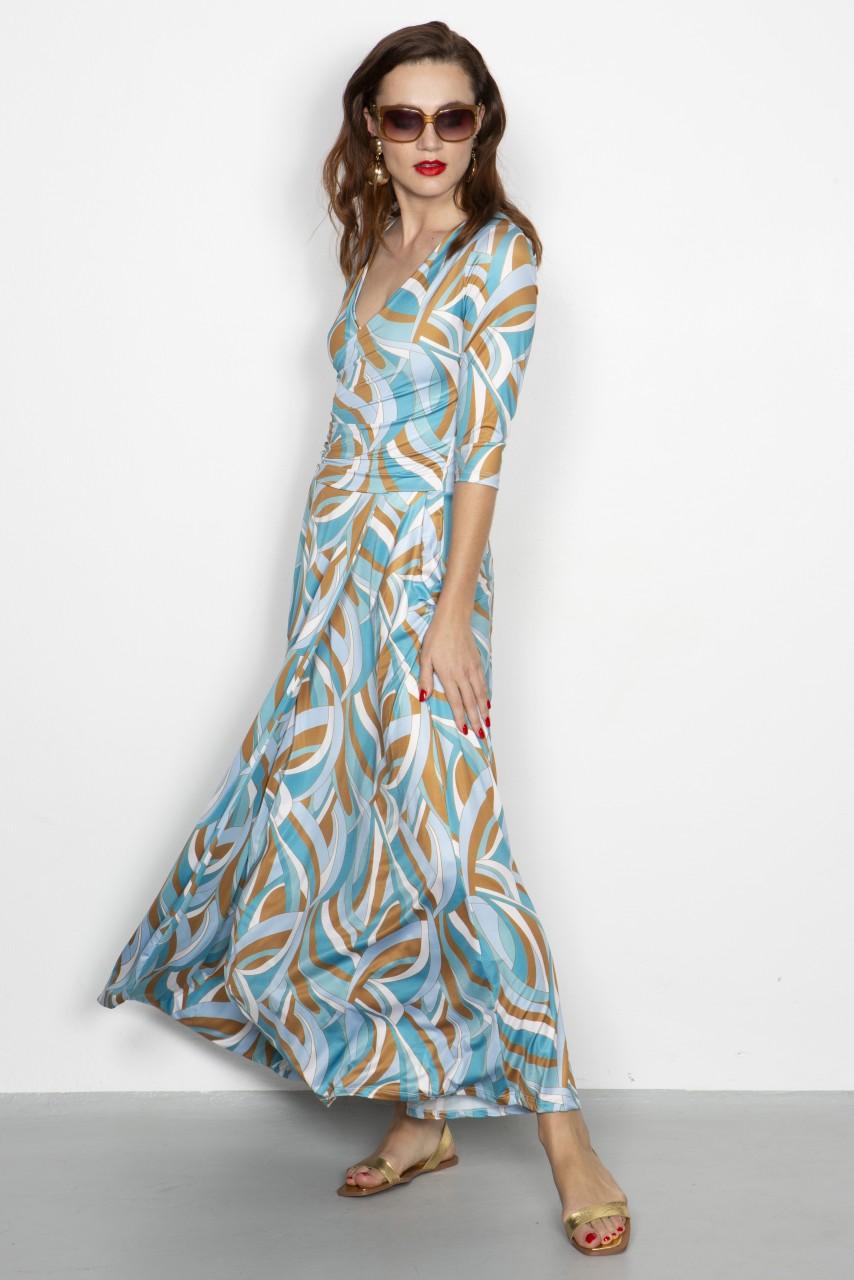 Marivie Magic swearly türkis Dress Rabatte dieses Monats