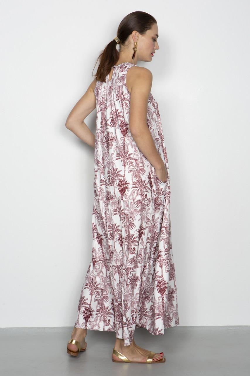 Marivie Darling jungle white Dress Online